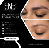 Permanent Make Up and Microblading Removal Education.